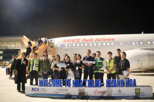 Thêm một hãng hàng không mở đường bay từ Trung Quốc đến Khánh Hòa