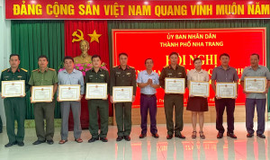 TP Nha Trang triển khai nhiệm vụ quốc phòng, quân sự địa phương năm 2024