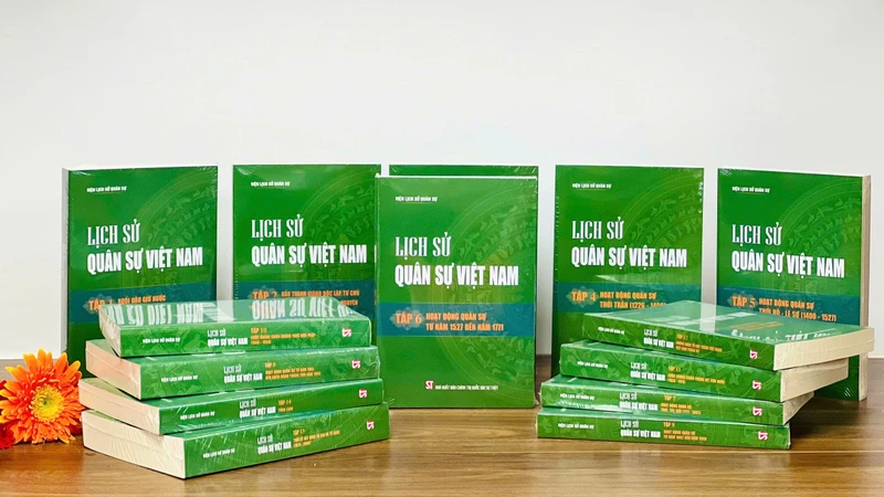 “Lịch sử Quân sự Việt Nam” - Pho sử vàng về xây dựng và bảo vệ Tổ quốc