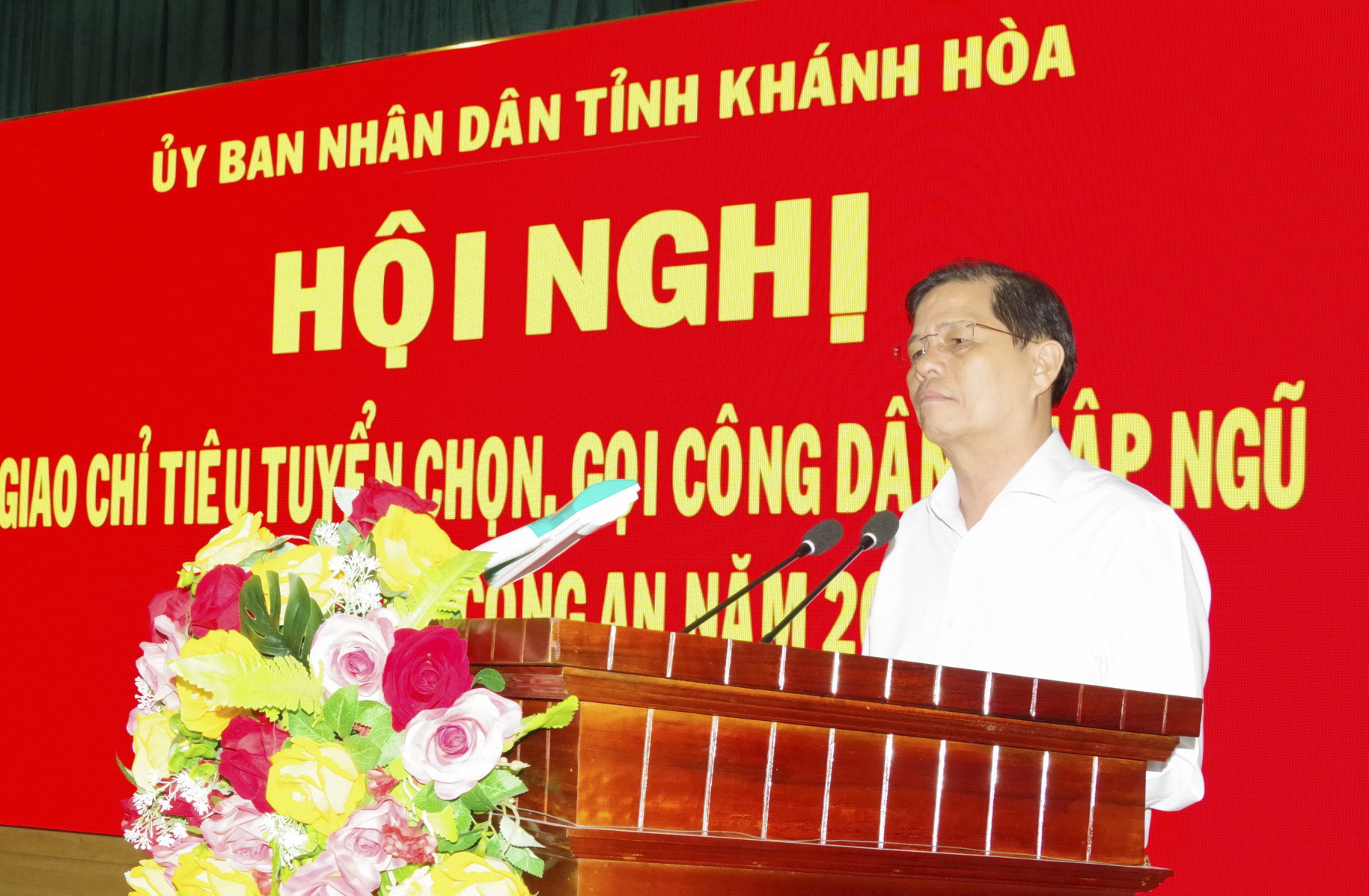 Năm 2025, tỉnh Khánh Hòa được giao chỉ tiêu tuyển chọn và gọi 2.214 thanh niên nhập ngũ