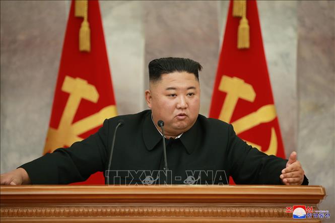 Nhà lãnh đạo Triều Tiên Kim Jong-un. Ảnh: YONHAP/TTXVN
