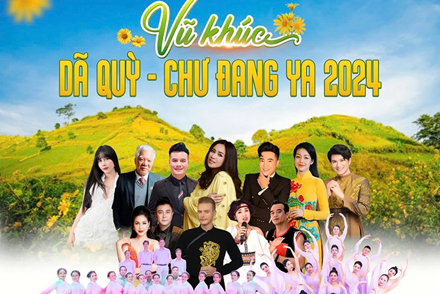 “Vũ khúc dã quỳ - Chư Đang Ya 2024” - Nổi bật vẻ đẹp Gia Lai kỳ vĩ