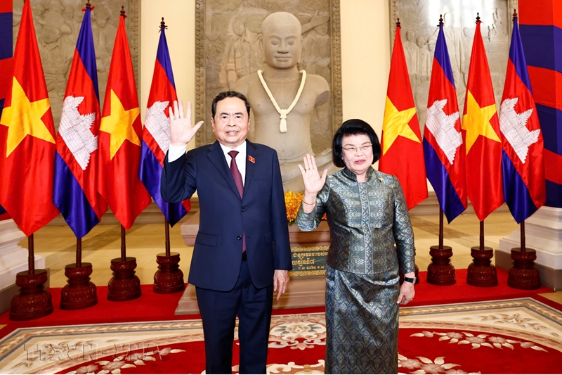 Quan hệ Việt Nam - Campuchia không ngừng được củng cố, phát triển sâu rộng trên các lĩnh vực