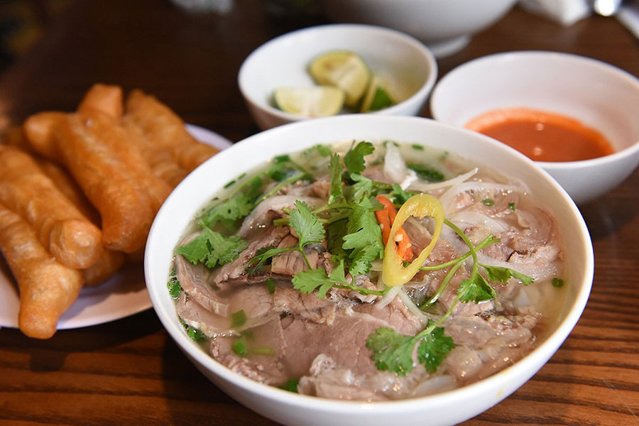 Well-done beef pho (Photo: TITC)

