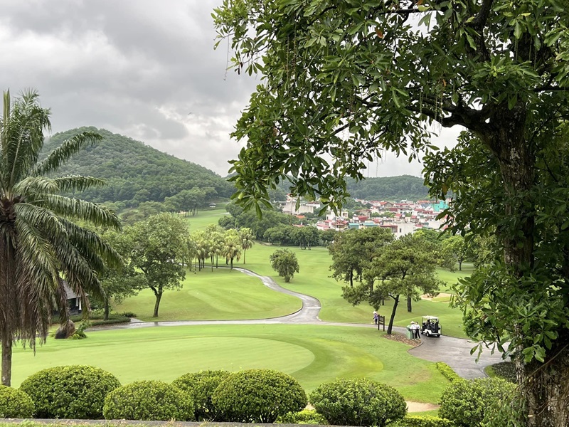 Dong Mo King Island Golf Course, Son Tay Town, Hanoi. Photo: Hanoi Times

