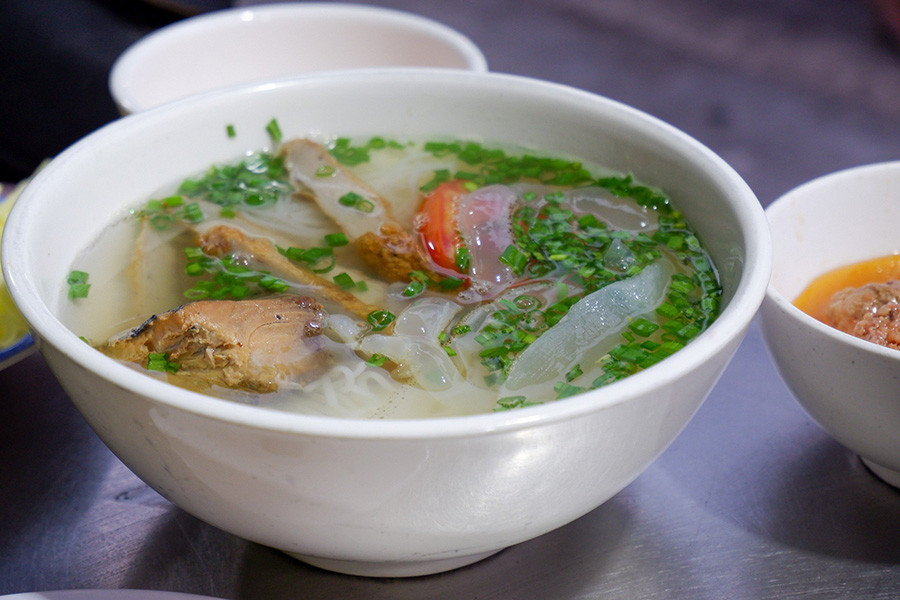 Bún Sứa (Jellyfish Vermicelli Noodle Soup) (Photo: Collection)

