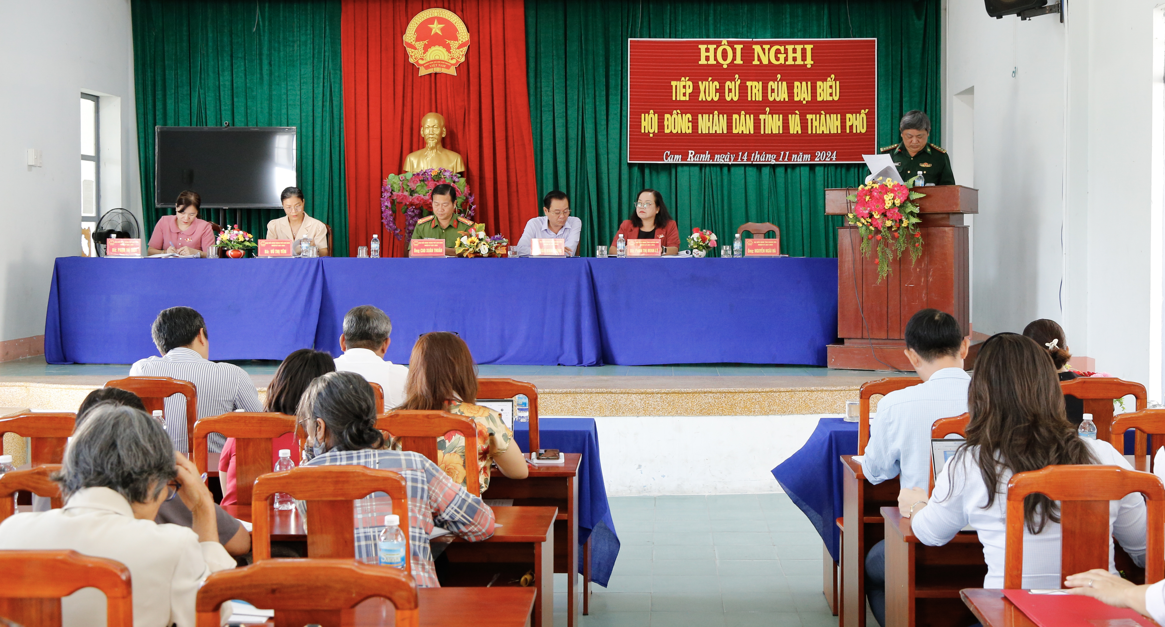 Đại biểu HĐND tỉnh, HĐNĐ TP. Cam Ranh: Tiếp xúc cử tri phường Cam Nghĩa và xã Cam Thành Nam