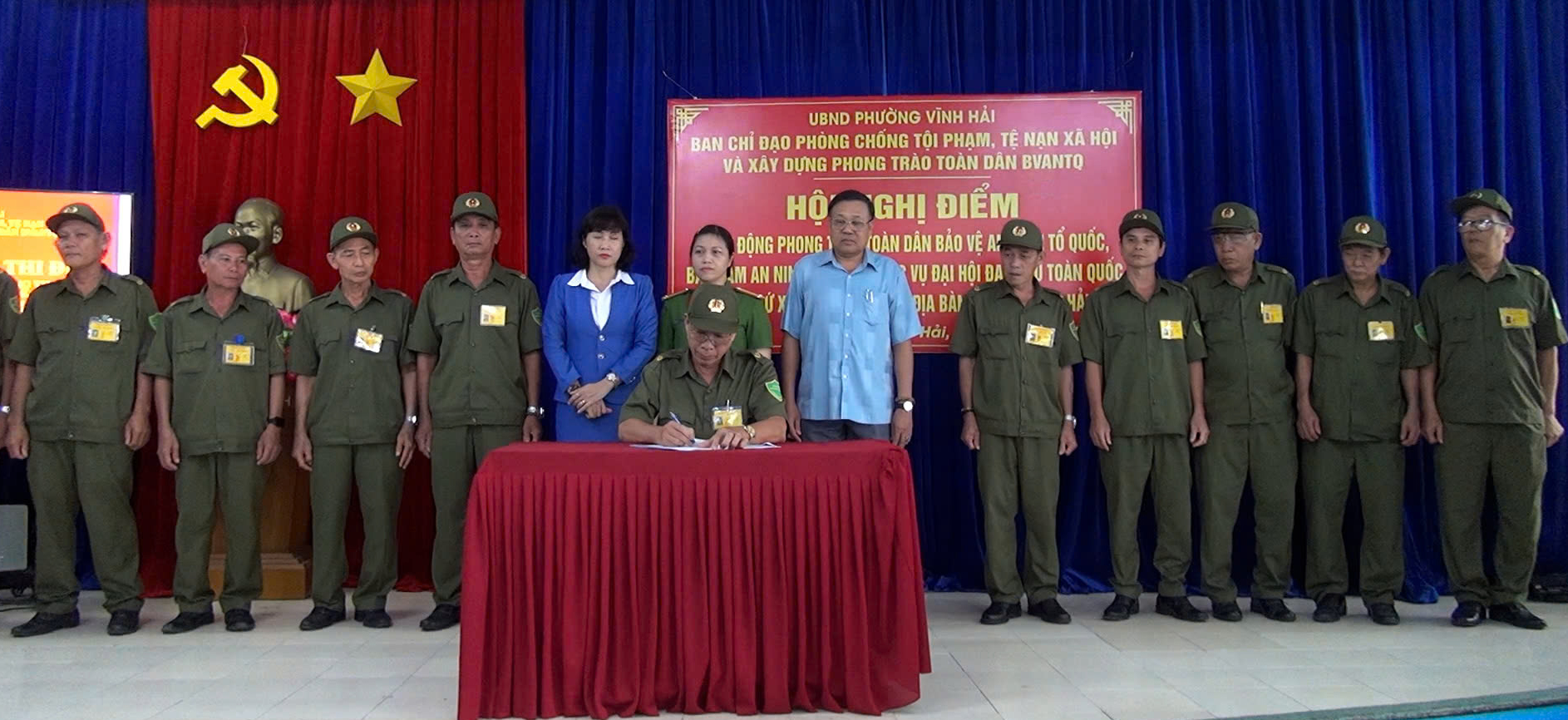 Phường Vĩnh Hải: Phát động phong trào Toàn dân bảo vệ an ninh Tổ quốc