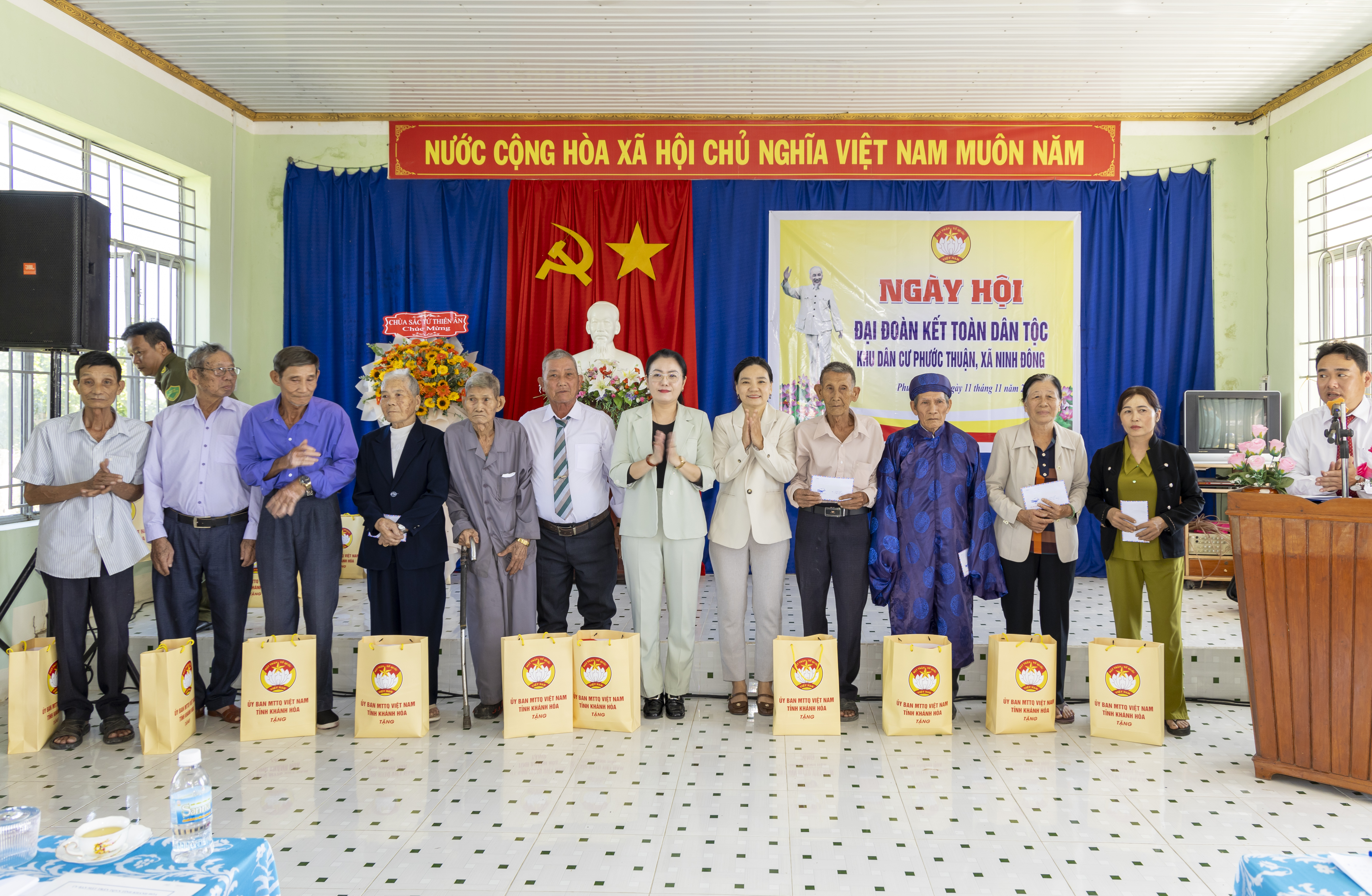 Xã Ninh Đông, thị xã Ninh Hòa: Ngày hội Đại đoàn kết toàn dân tộc tại Khu dân cư Phước Thuận