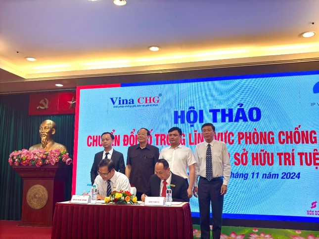 Kí kết hợp tác giữa Hiệp hội Yến sào Việt Nam và Vina CHG về Chương trình hợp tác trong phòng chống hàng giả và xâm phạm quyền sở hữu trí tuệ

