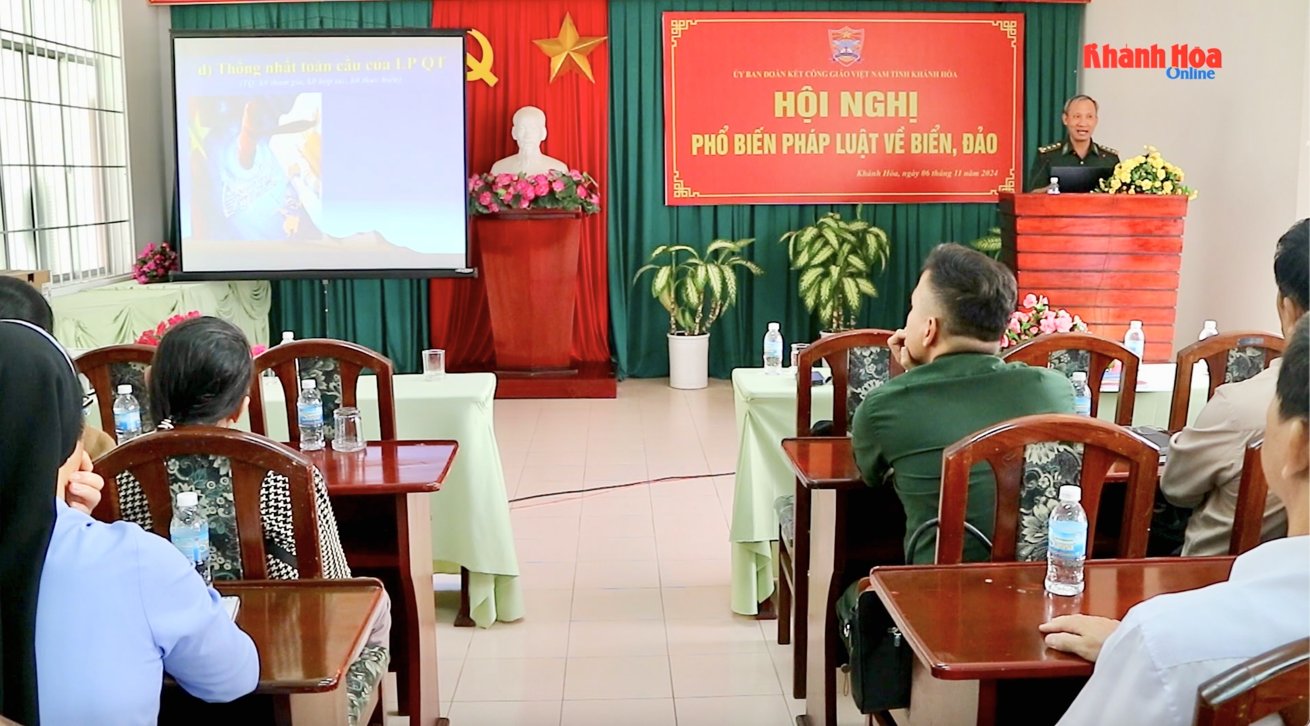 Ủy ban Đoàn kết Công giáo Việt Nam tỉnh Khánh Hòa: Tổ chức Hội nghị phổ biến pháp luật về biên giới, hải đảo