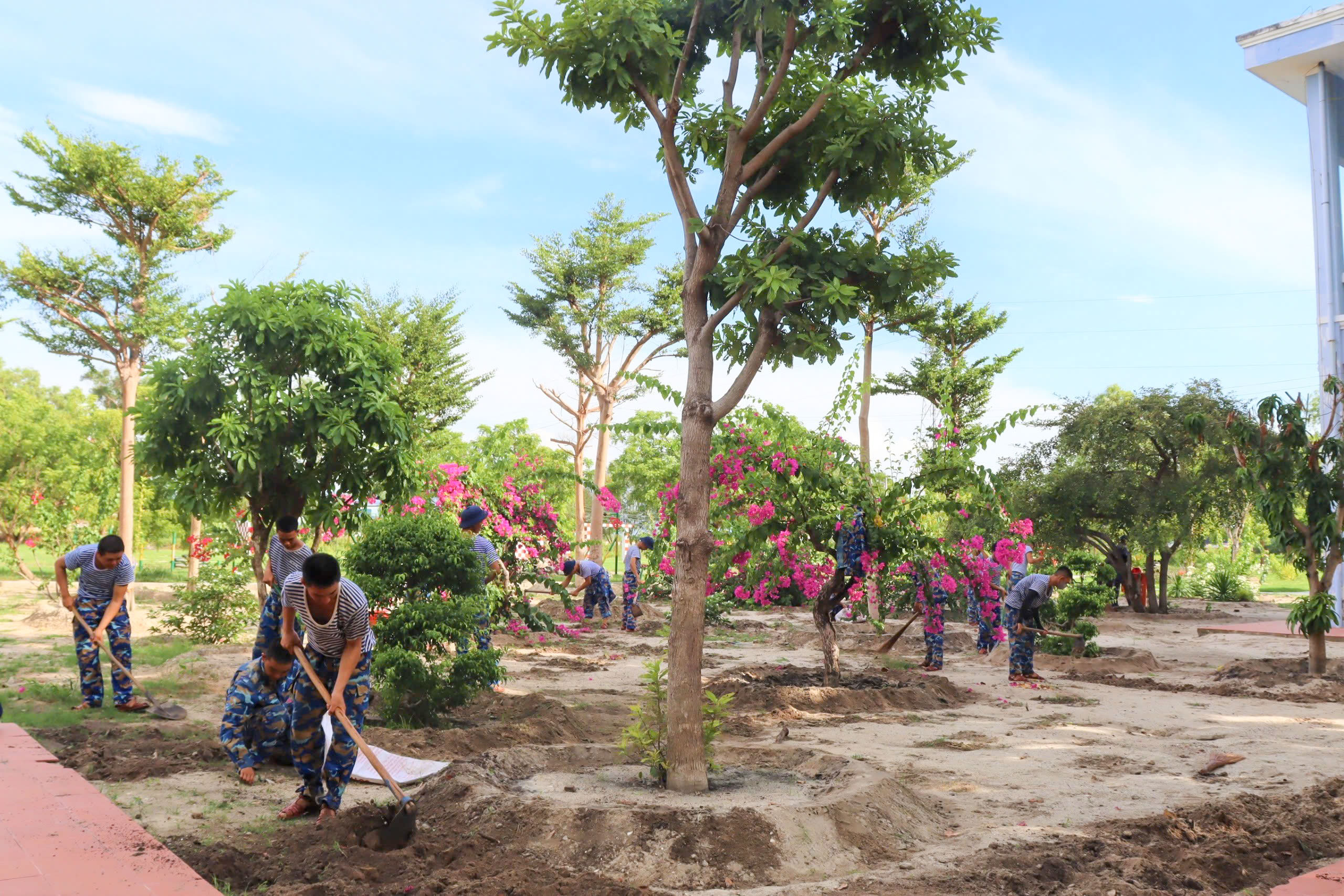 Tuổi trẻ Lữ đoàn 101 tổ chức hoạt động Ngày thứ Bảy tình nguyện