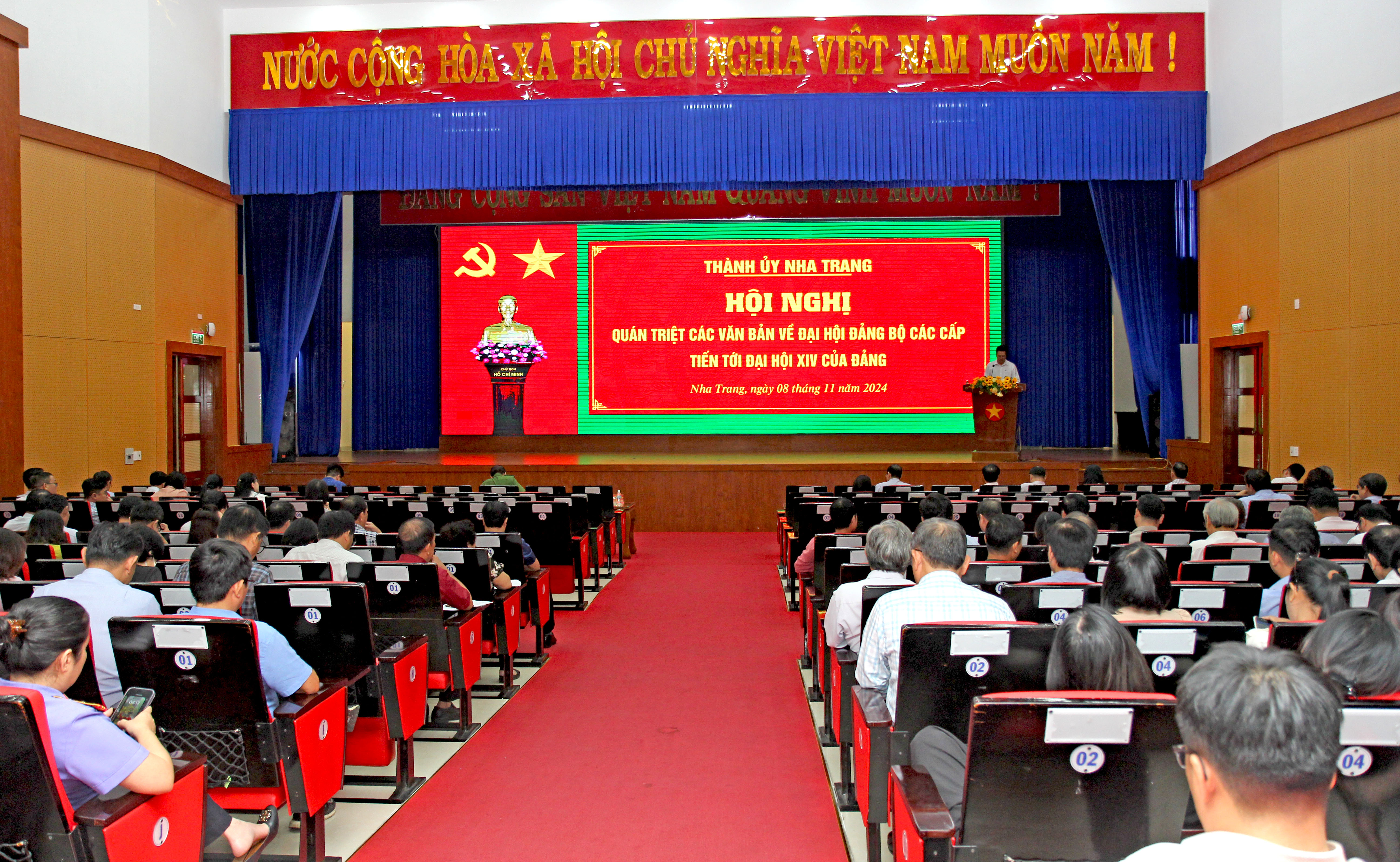 Nha Trang: Quán triệt các văn bản về đại hội đảng bộ các cấp, tiến tới Đại hội lần thứ XIV của Đảng