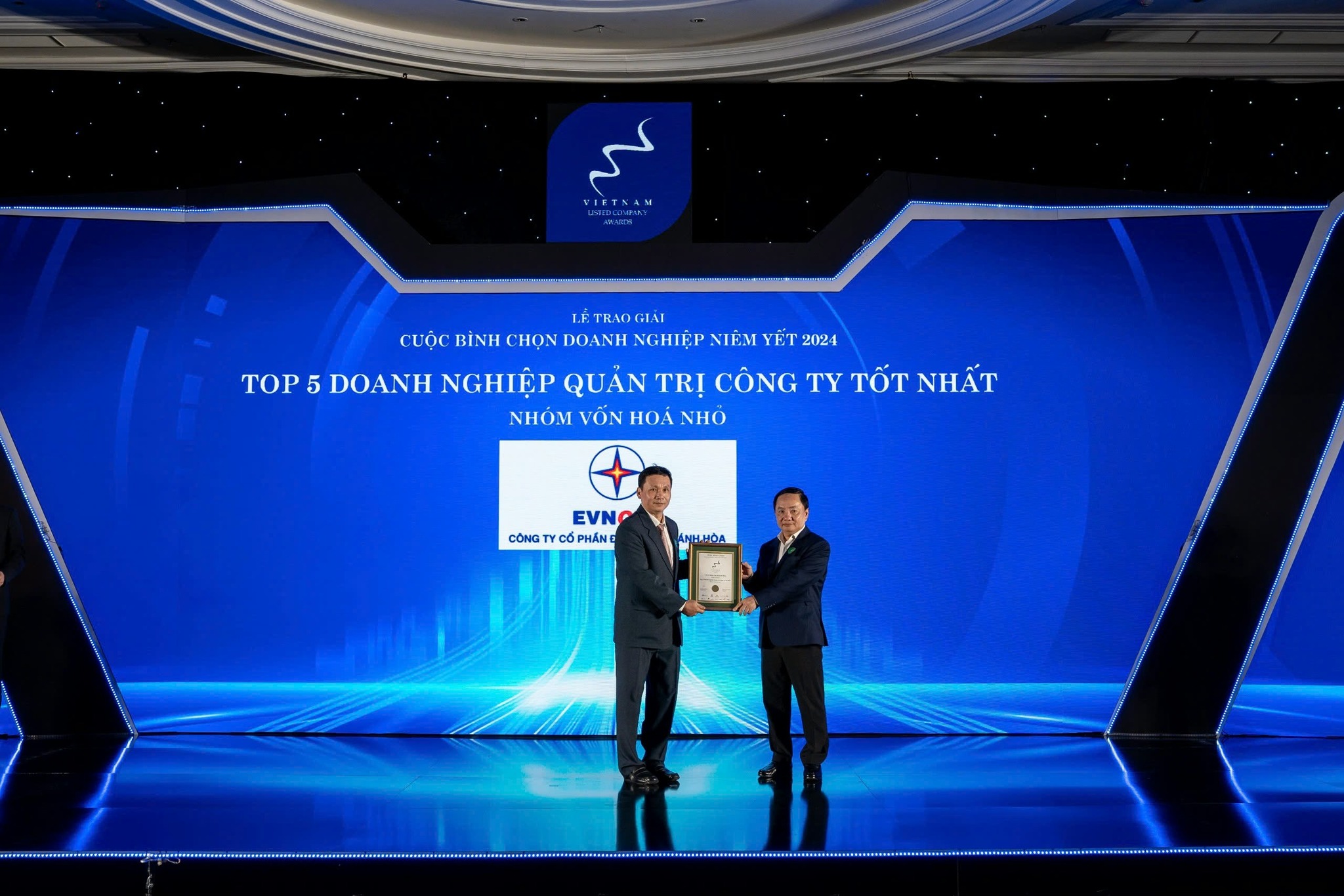 PC Khánh Hòa được vinh danh tại Cuộc bình chọn doanh nghiệp niêm yết năm 2024