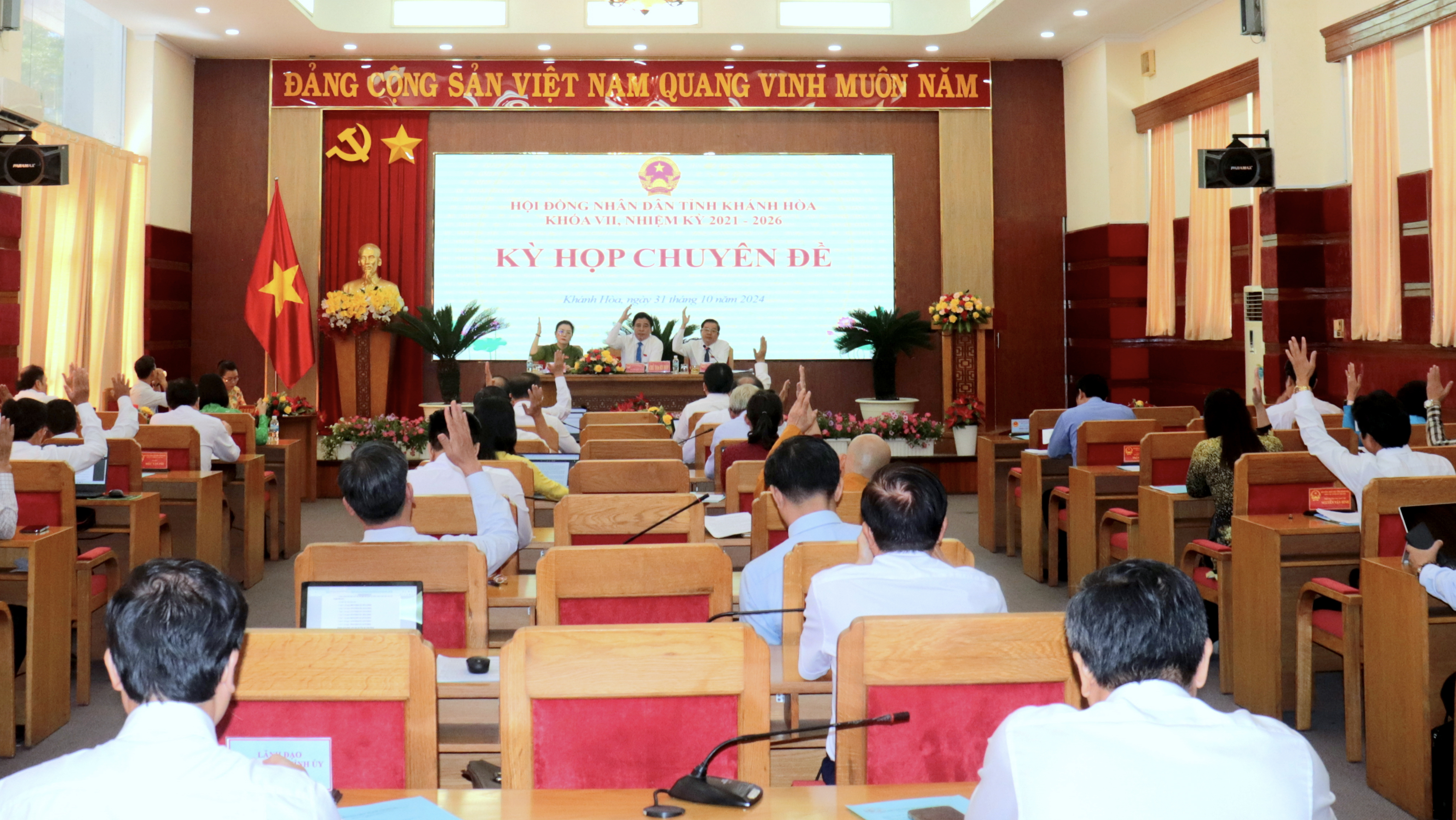 Kỳ họp chuyên đề HĐND tỉnh Khánh Hòa khóa VII sẽ diễn ra vào sáng 6-11