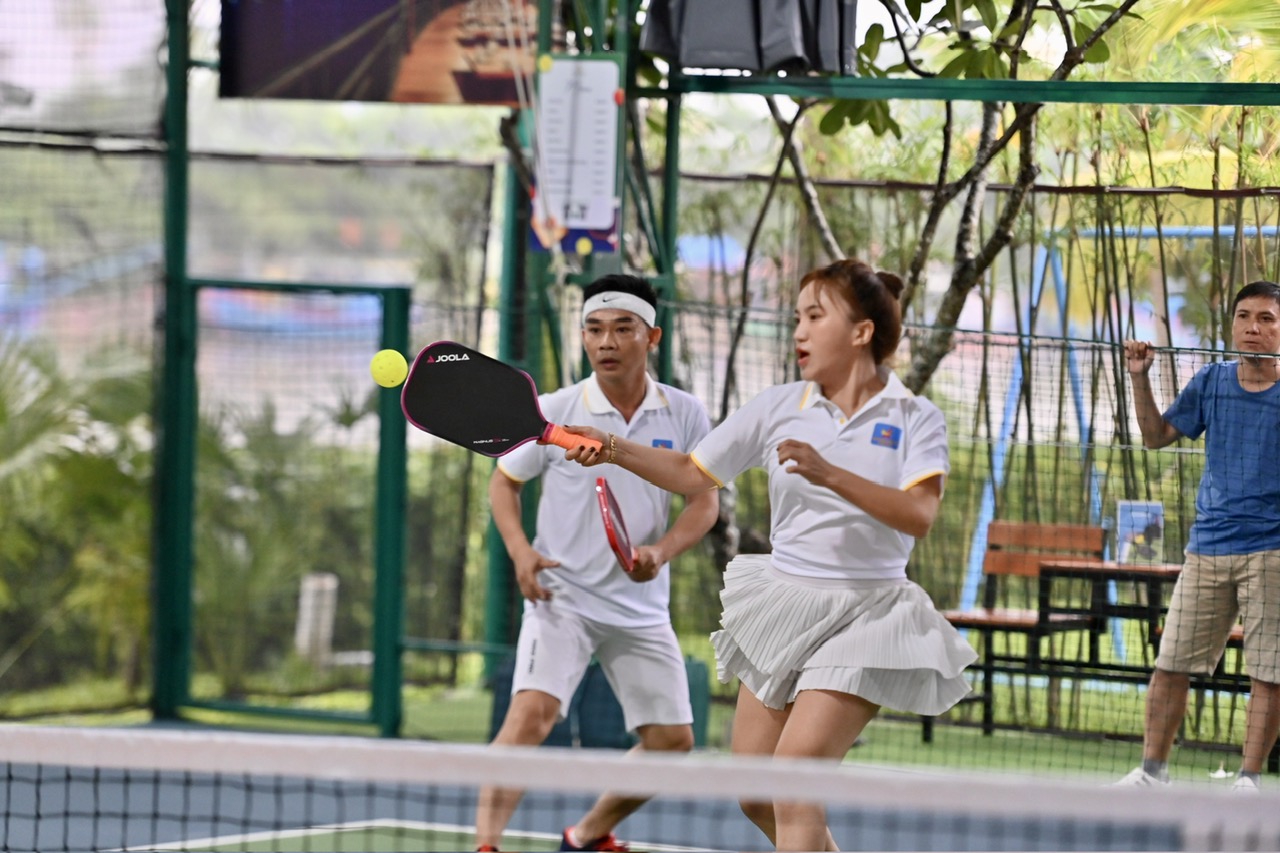 35 vận động viên tranh tài Giải Champa - KTV Pickleball Cup lần thứ 1