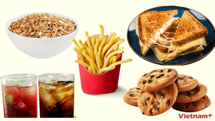 Rủi ro sức khỏe từ thực phẩm siêu chế biến trong chế độ ăn hiện đại