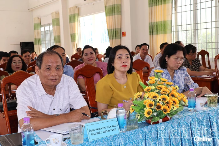 Đại biểu HĐND tỉnh tiếp xúc cử tri xã Diên Điền