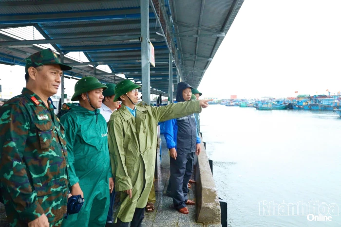 Phó Chủ tịch UBND tỉnh Nguyễn Thanh Hà yêu cầu không được để người dân quay lại bè nuôi trồng thủy sản