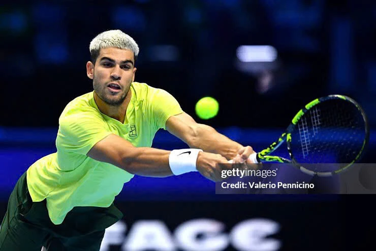 Alcaraz thể hiện phong độ cực cao tại ATP Finals