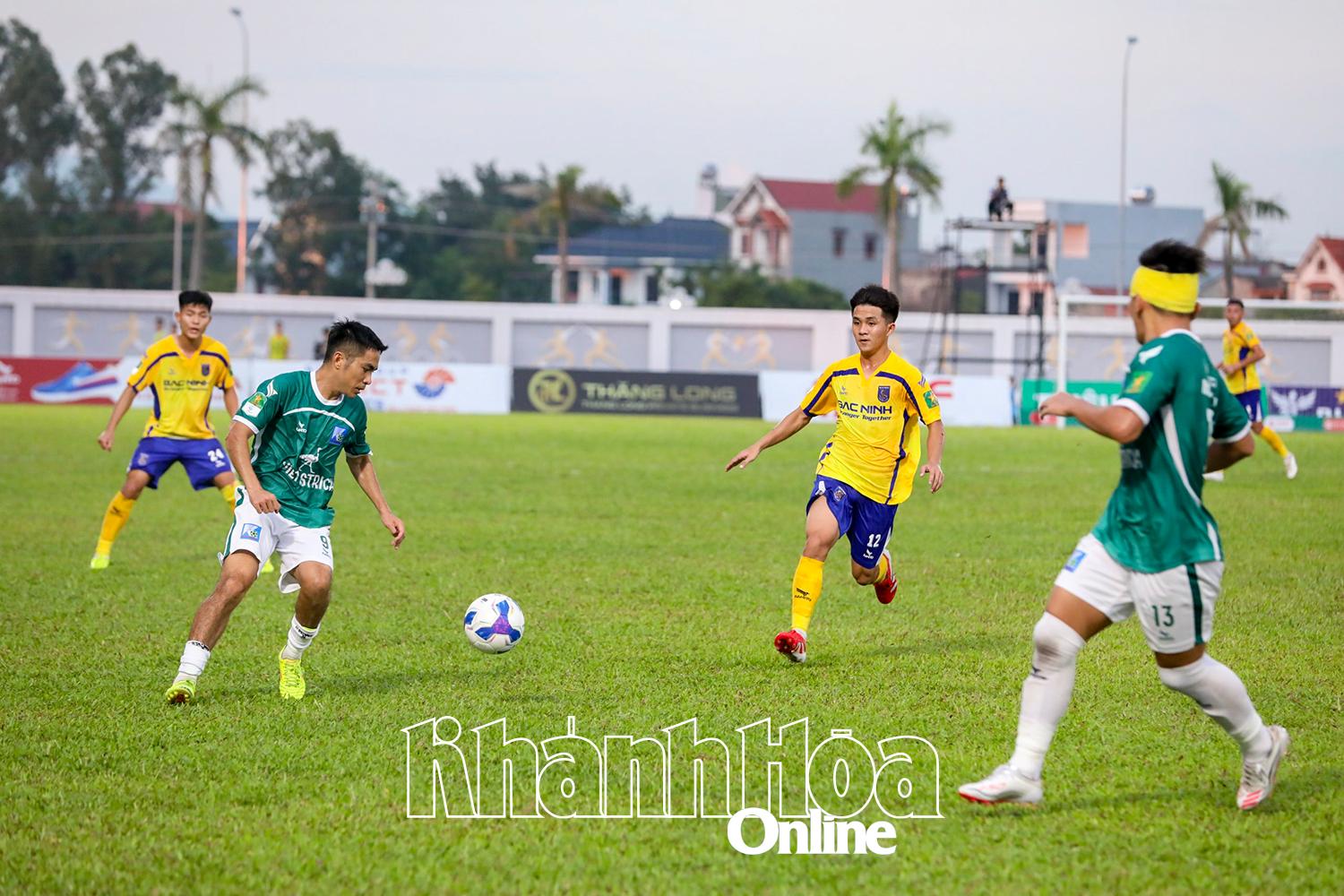 Match between Khatoco Khanh Hoa and Bac Ninh in round 2, V.League 2 (Source: VPF)

