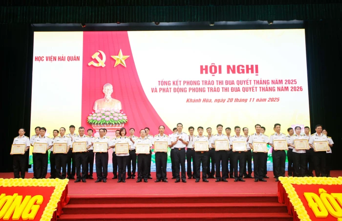 Hội nghị quân chính Học viện Hải quân năm 2025