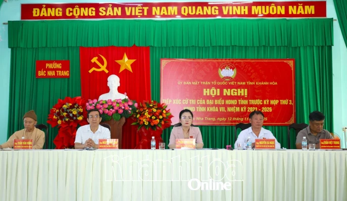 Cử tri phường Bắc Nha Trang kiến nghị nhiều vấn đề về môi trường và quản lý đô thị