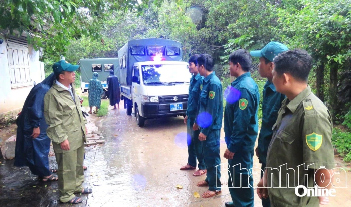 Xã Vạn Ninh kiểm tra các khu vực xung yếu