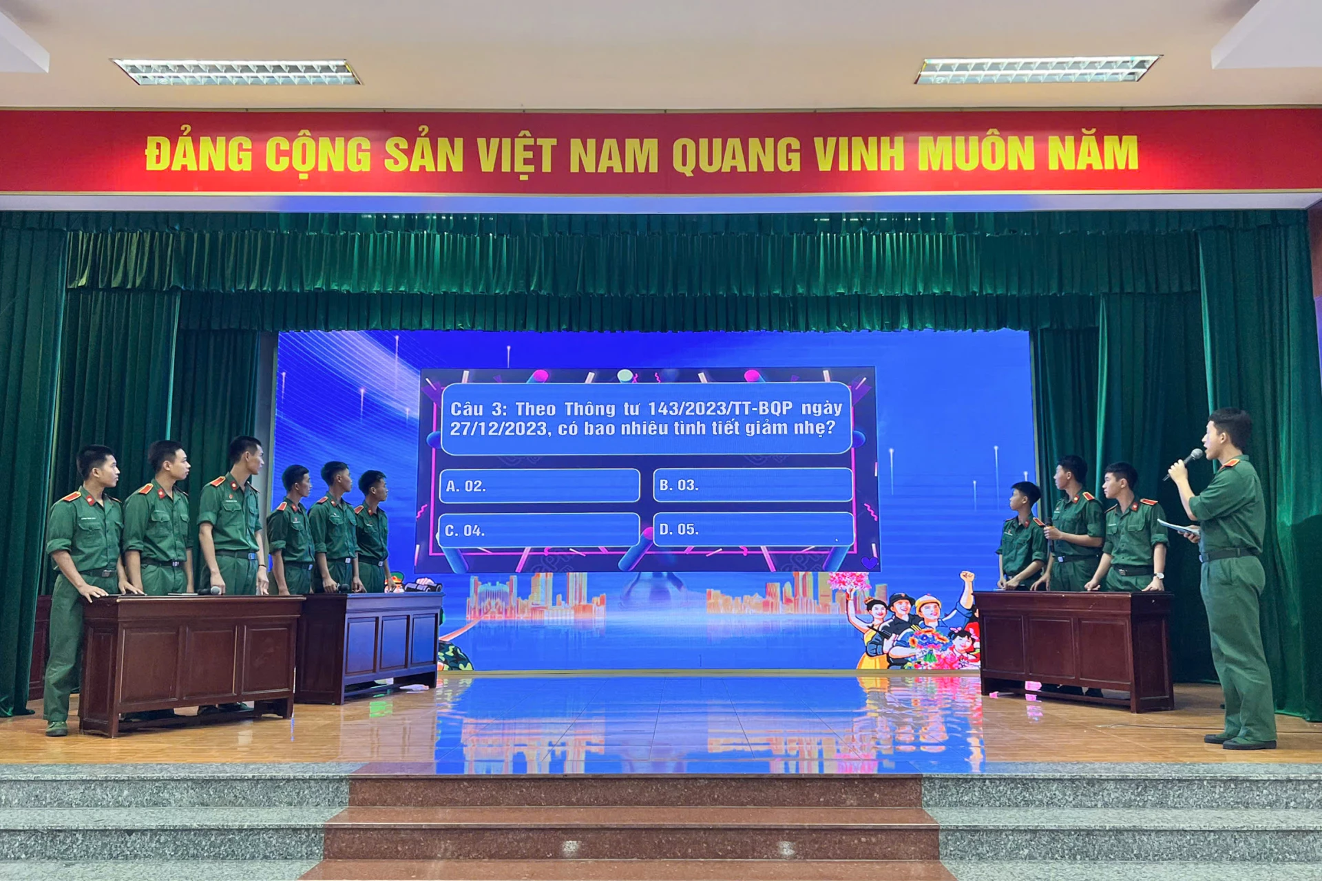 Tổ chức tuyên truyền và thi tìm hiểu pháp luật Việt Nam năm 2025.