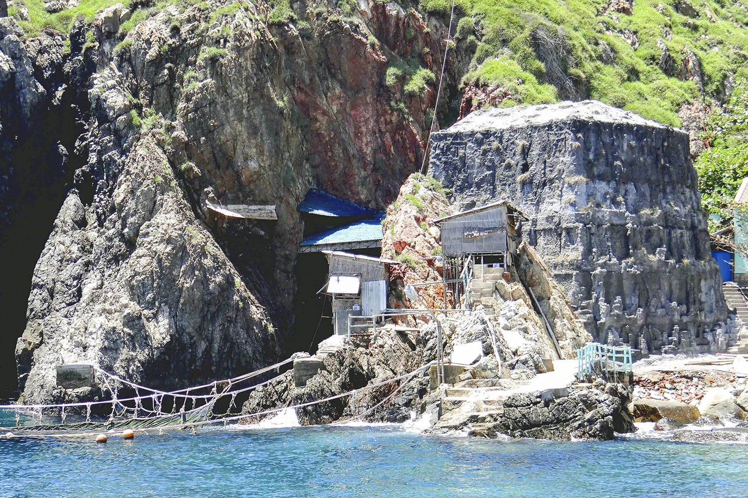 Nhà trú đông cho chim yến.