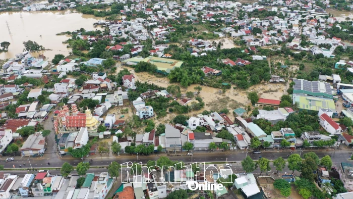 Hình ảnh Nha Trang từ trên cao ngày 22-11