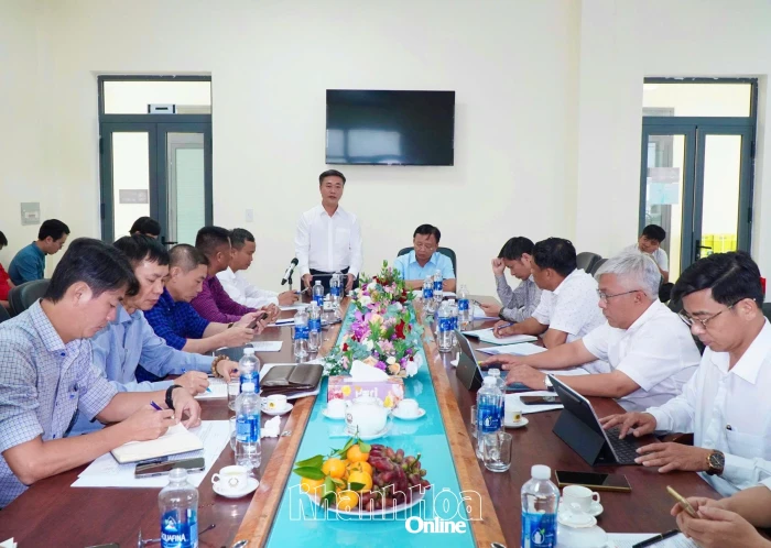 Đoàn công tác của Bộ Xây dựng kiểm tra 2 công trình đường bộ cao tốc trên địa bàn tỉnh Khánh Hòa