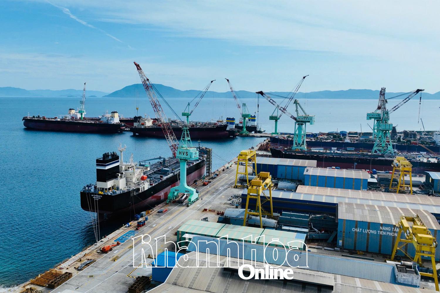 Lĩnh vực đóng tàu được kỳ vọng giúp kim ngạch xuất khẩu tăng cao.
