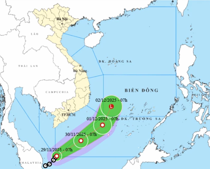 Áp thấp nhiệt đới trên Biển Đông