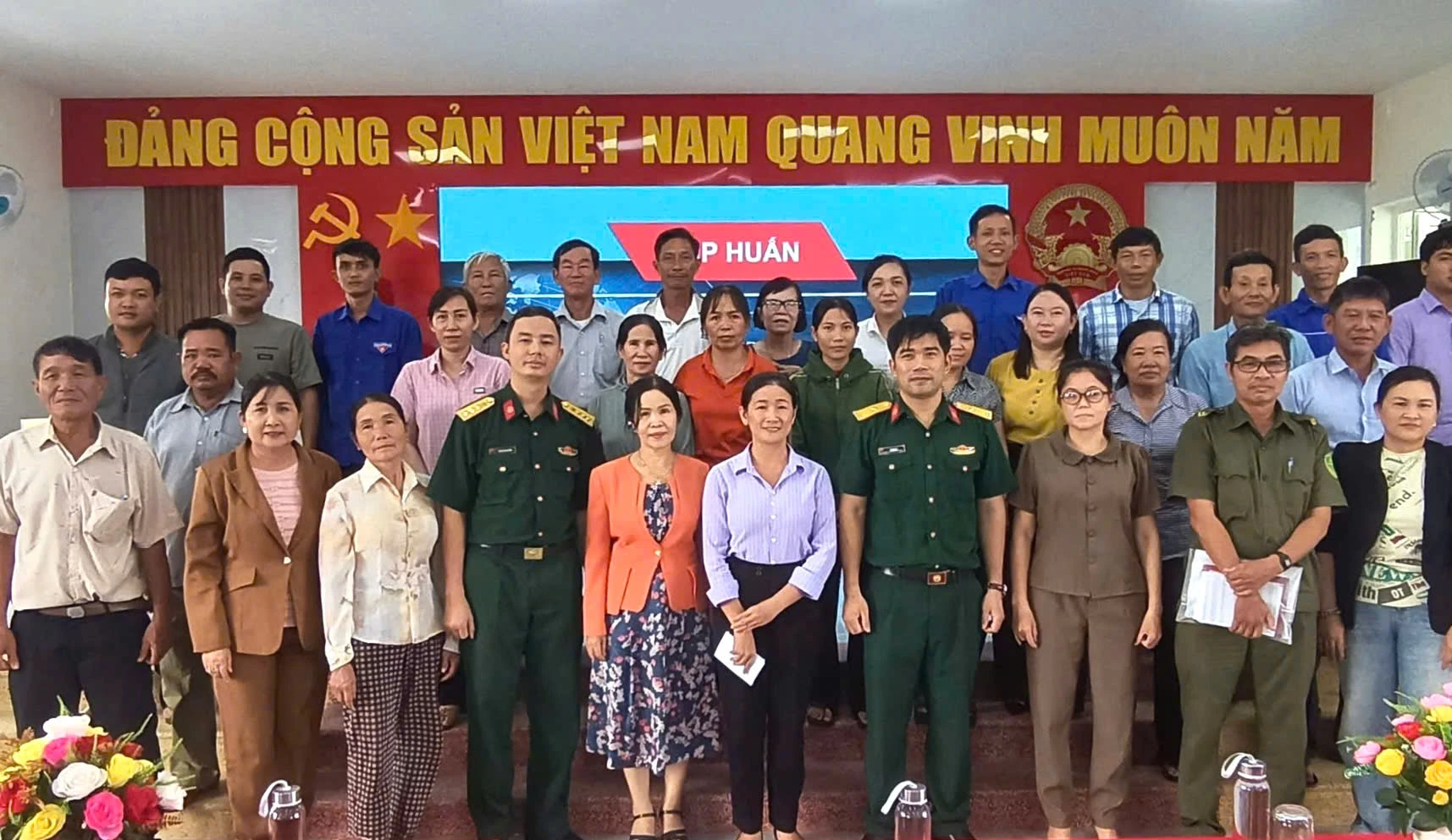 Các học viên tham dự tập huấn