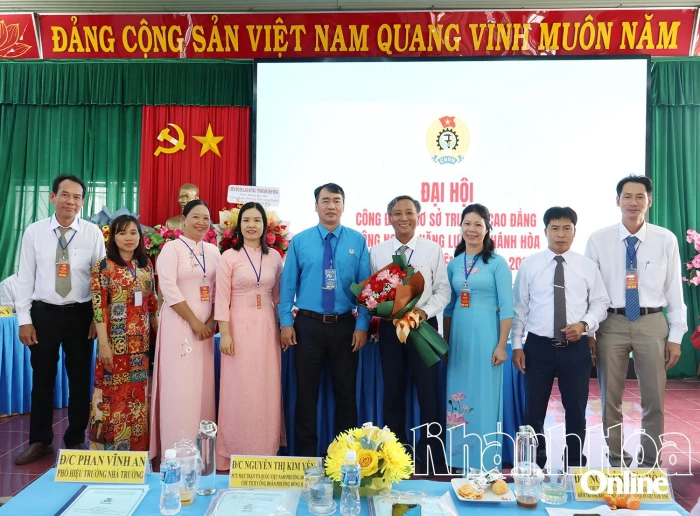 Đại hội Công đoàn cơ sở Trường Cao đẳng Công nghệ - Năng lượng Khánh Hòa lần thứ VIII