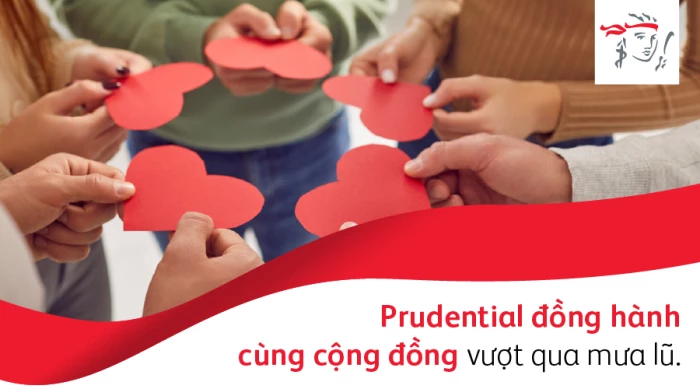 Prudential hỗ trợ những gia đình khó khăn, chịu ảnh hưởng bởi bão lũ tại tỉnh Khánh Hòa