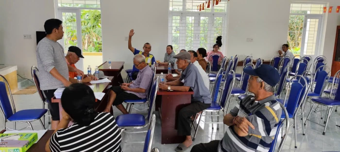 Xã Diên Lạc khẩn trương triển khai công tác phòng, chống bão số 15