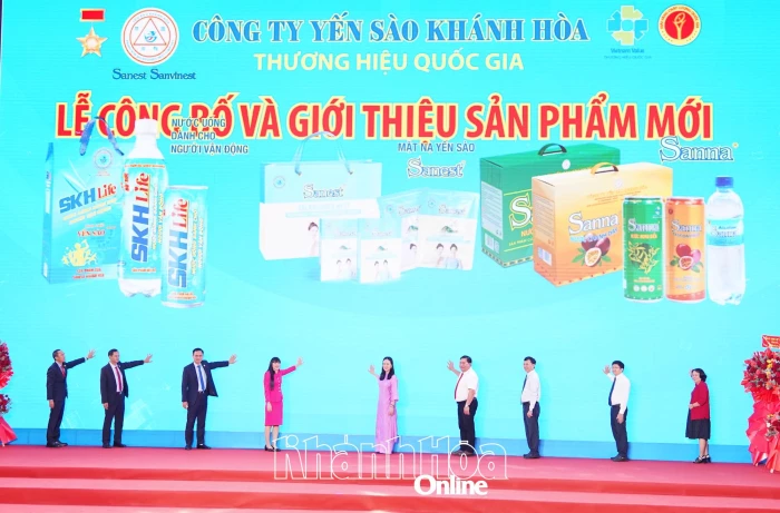 Công ty Yến sào Khánh Hòa ra mắt các sản phẩm mới