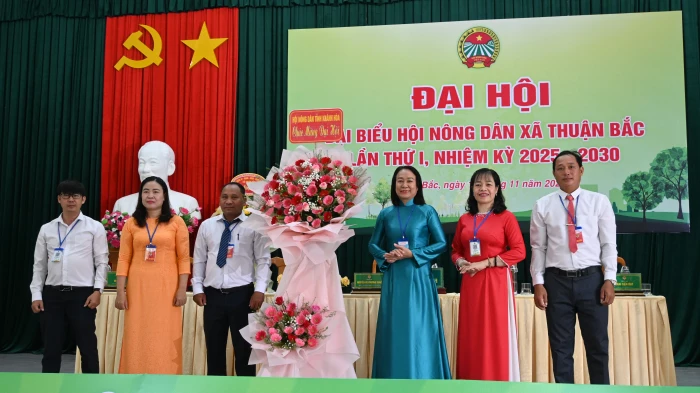 Đại hội đại biểu Hội Nông dân xã Thuận Bắc lần thứ I