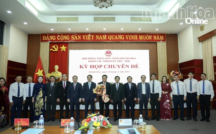 Đồng chí Trần Phong được bầu giữ chức vụ Chủ tịch UBND tỉnh Khánh Hòa nhiệm kỳ 2021 - 2026