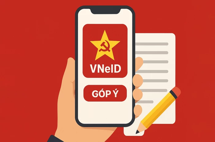 Triển khai lấy ý kiến góp ý văn kiện Đại hội XIV của Đảng qua ứng dụng VNeID