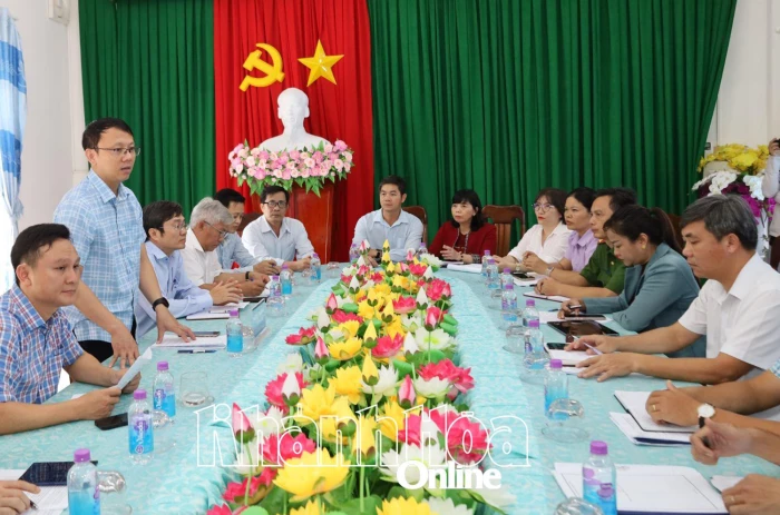 Phó Chủ tịch UBND tỉnh Nguyễn Thanh Hà kiểm tra công tác phòng, chống bão tại các xã khu vực Khánh Vĩnh