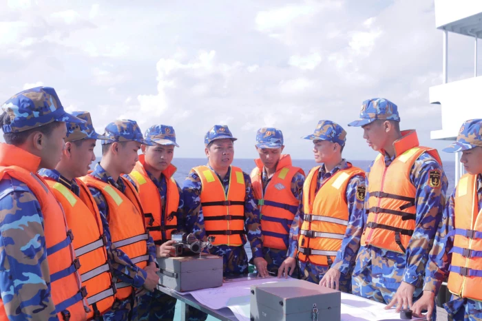 Tàu 936 Học viện Hải quân hoàn thành nhiệm vụ huấn luyện đi biển đường dài