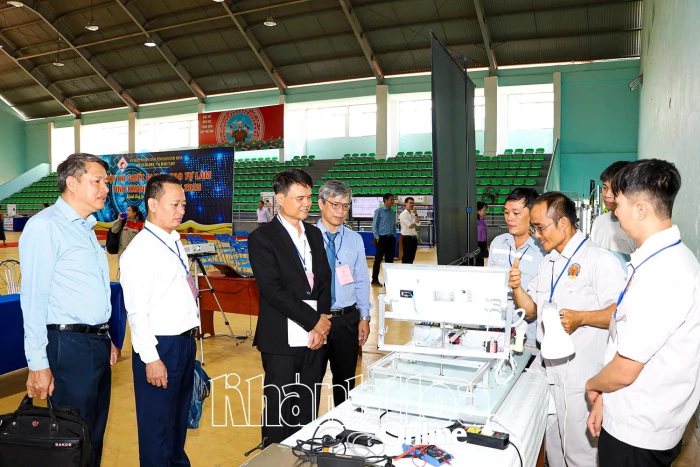 Hội thi Thiết bị đào tạo tự làm năm 2025: Tiếp sức lan tỏa tinh thần sáng tạo