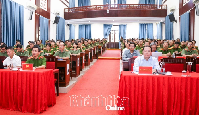 Sơ kết 1 năm triển khai lực lượng tham gia bảo vệ an ninh, trật tự ở cơ sở