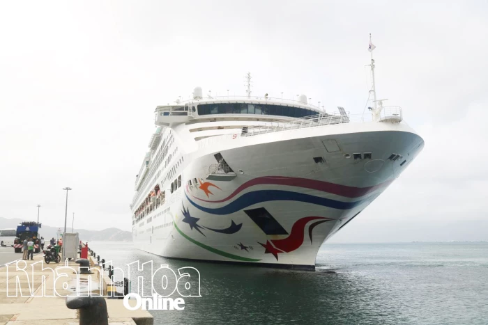 Chuyến tàu biển thứ 21 đến Khánh Hòa trong năm  2025