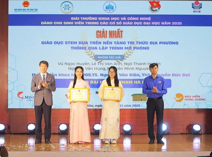 530 đề tài đoạt Giải thưởng Khoa học công nghệ dành cho sinh viên