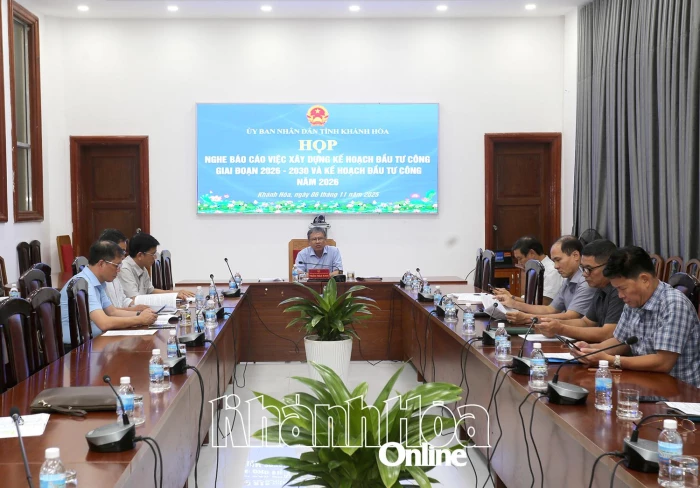 Rà soát kế hoạch đầu tư công 2026