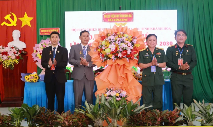 Đại hội đại biểu Hội Cựu chiến binh phường Cam Linh lần thứ VIII